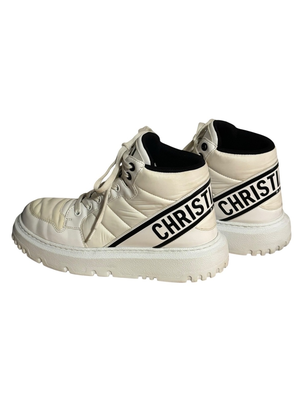 Christian Dior D-Player High Top Sneakers - Picture 2 of 11